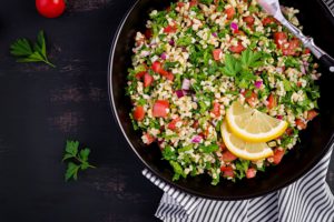 Taza Grill East Lyme Tabbouleh Salad