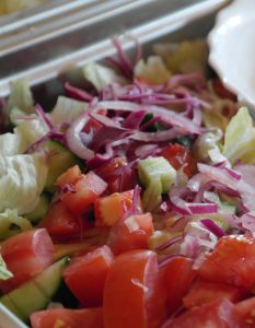 Taza Grill East Lyme Salad 2
